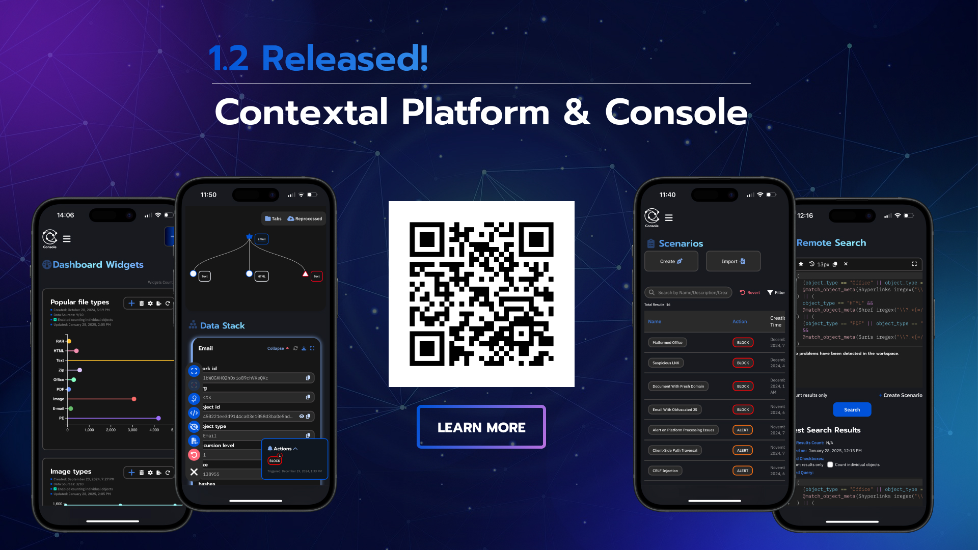Contextal Platform & Console 1.2 Released