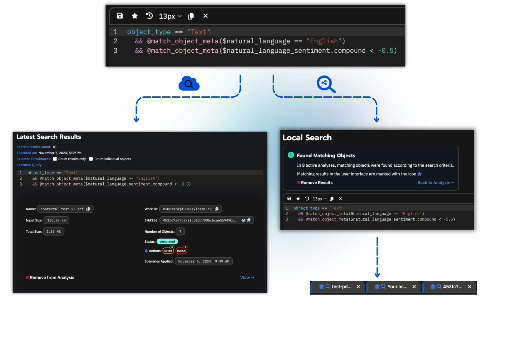 Search UI