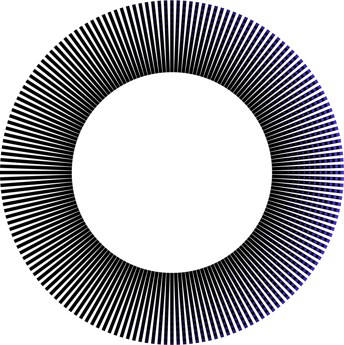 dotted circle